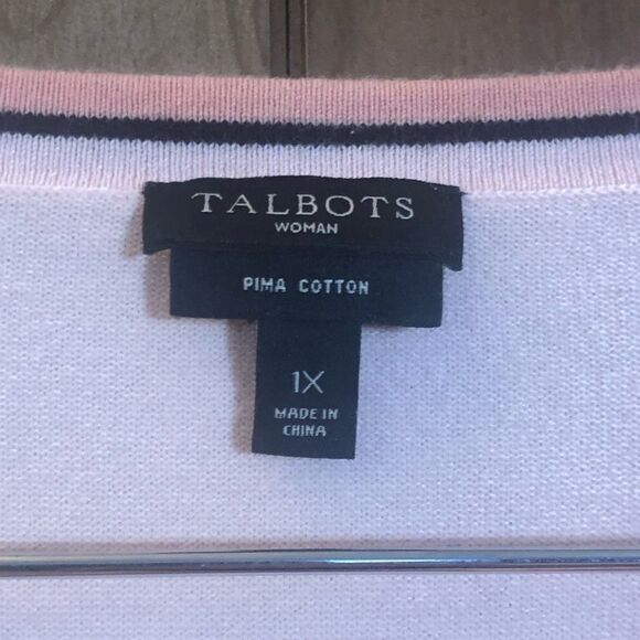 Women's Pink Cardigan Sweater - Picture 5 of 6